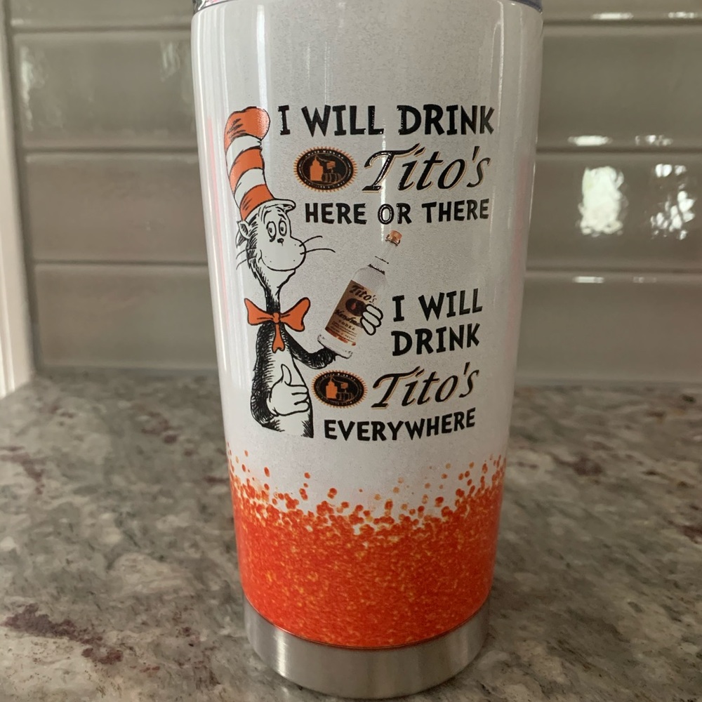 16 ounce tumbler.